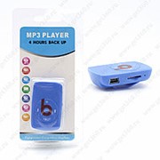 MP3 плеер с логотипом Beats (Голубой)