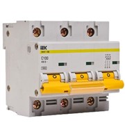 Авт. выкл. ВА47-100 3Р 63А 10кА х-ка D ИЭК фото