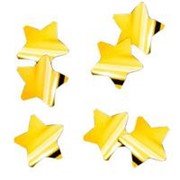 Конфетти Веселуха “Звёзды золотые“ 3 см., фольгированные, 50 г., 7047 фото