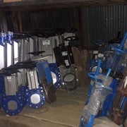 Затвор шиберный EX-01-HW-E Ду 350 фото