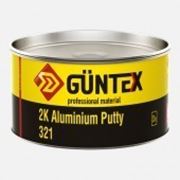 Шпатлевка GUNTEX с алюминием “Aluminium Putty“ 0,2 кг. фото