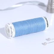 Нитки Sew-All, 200 м, цвет серо-голубой фото
