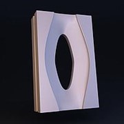 Декоративный 3D блок для перегородки из гипса (модель 02) фотография