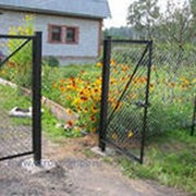 Садовые металлические ворота и калитки