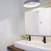Набор для ванной комнаты Hilton Premium Right, цвет белый фото