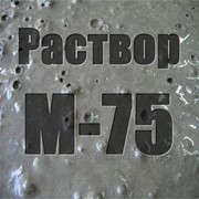 Раствор цементный М-75 фотография