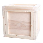 Подарочная деревянная коробка (30 х 30 х 30 см) фото