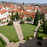 Свадьба в Вртбовском саду в Праге фото