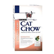 Сухой корм для кошек CAT CHOW SENSITIVE 0,4 кг фотография