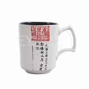Чашка 340 мл белая Mitsui фото