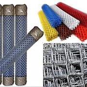 Сетка оцинкованная 60х60x3 Сетка Рабица ГОСТ 5336 оцинкованная. Высота ширина 1м, 1,5м, 2м, металлическая. фото