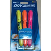 Набор сухих цветных маркеров Amos Dry Highlighter 360474