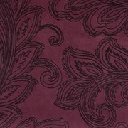 Ткань мебельная Флок Paisley Berry фото