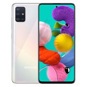 Смартфон Samsung Galaxy A51 SM-A515F, 6.5', SAmoled, 4Гб, 64Гб, 48Мп, 4000мАч, белый