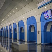 Медийная реклама в метро Алматы фото