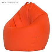 Кресло-мешок Стандарт, ткань нейлон, цвет оранжевый люмин фото