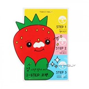 Набор от черных точек Runaway Strawberry Seed 3 Step Nose Pack