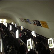 Реклама в метро: Метролайты фото