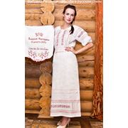 Свадебное платье в русском стиле фото