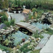 Услуги по устройству водоёмов, поливочных систем и изготовление фонтанов фото