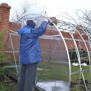 Доставка и сборка теплиц из поликарбоната фото