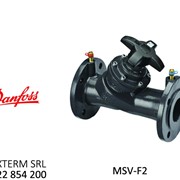 Danfoss MSV-F2 – ручные фланцевые балансировочные клапаны