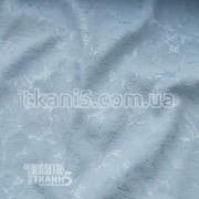 Ткань Костюмка жаккард (светло-голубой) 5343