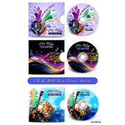 Обложки на CD, изготовление и печать обложек на CD диски фото