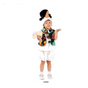 Карнавальный костюм Снеговик в шляпе фотография