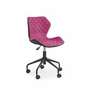 Кресло компьютерное Halmar MATRIX (черно-розовый) фотография