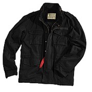 Куртка М-65 Черная (без подстежки )