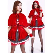 Костюм карнавальный женский “Красная шапочка“ фото