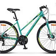 Велосипед Stels Cross 130 MD Lady V010 (2019) Зеленый 18 ростовка фото