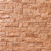 Искусственный камень — Каменная мозаика 11-171, цвет Персик фотография