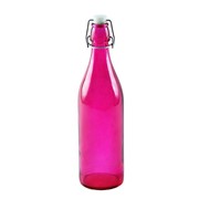 Бутылка розовая 1 л фото