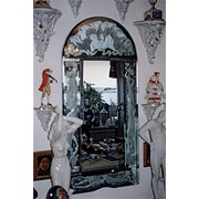 Реставрация интерьерного антиквариата, стекла, зеркал фото