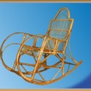 Кресло-качалка из лозы. код 039