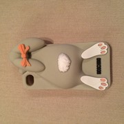 Чехол iPhone 4/4s кролик MOSCHINO+пленки