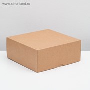 Упаковка для продуктов, 25,5 х 25,5 х 10,5 см, 6 л фото