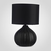 Лампа Настольная Керамическая Серая “Stylish Gray“ фотография