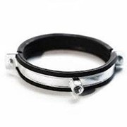 Хомут с шайбой и резиновым вкладышем D110/M10 фото