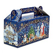 Коробка для конфет новогодняя Miland 500 гр., ПП-9087