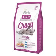 Сухой корм для котят Brit Care Cat Crazy I am Kitten 0,4 кг фото