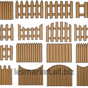 Заборы и ограды деревянные