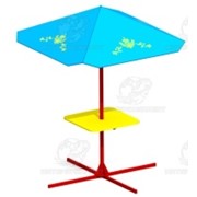 Столик с зонтом З-8 фотография