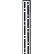 Решетка «BASIC», из нержавеющей стали, прямая TECE 601011 длина 1000мм. поверхность матовая. фотография