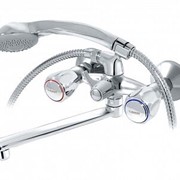 Смеситель для ванны / раковины Парма, плоский излив 180 мм 1015181, 1015182 фото