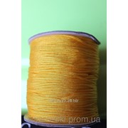 Шнур для браслетов Шамбала желтый (1,5 мм) фотография