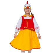 Карнавальный костюм для детей Карнавалофф Курочка-Ряба детский, 98-128 см