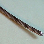 Провод неизолированный, скрученный из аллюминиевых проводов АТ 16,0 фото
